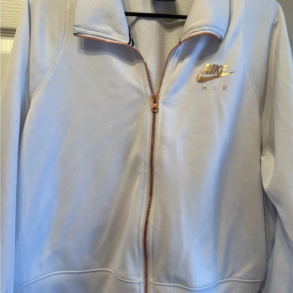 Women’s Nike Air White Zip-Up Jacket - Picture 6 of 9
